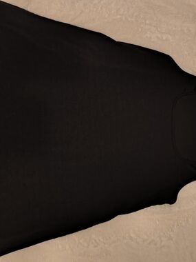 Women's Classic Black Crewneck Shirt